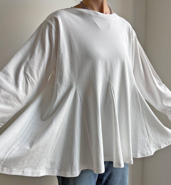  「【WEB限定】リボンヤーンベスト&times;テントプルオーバーセット」|ニット・セーター|