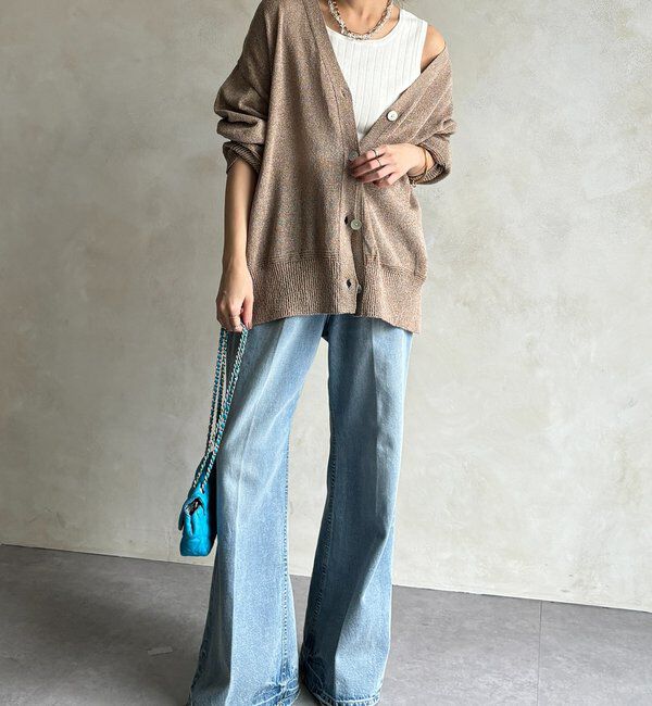  「ヘンリーネック前後2WAYニットタンク」|ニット・セーター|