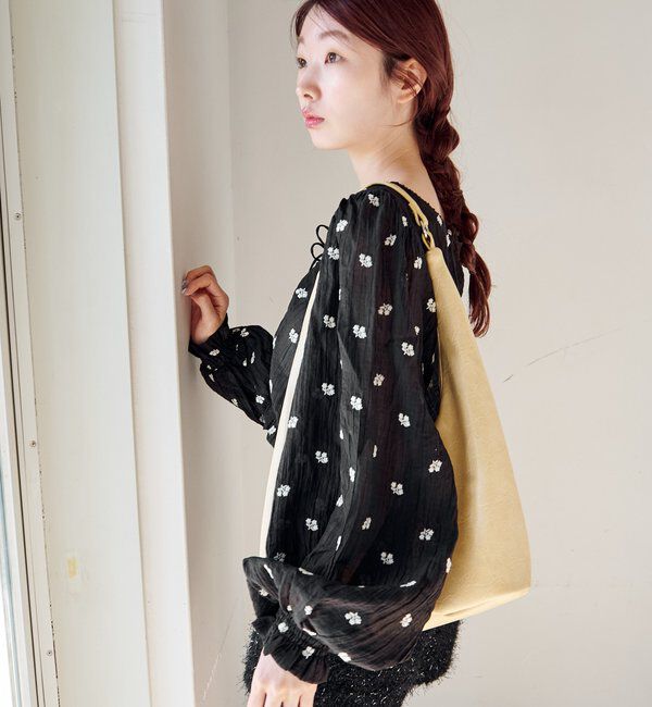  「フラワーステッチブラウス」|シャツ・ブラウス|