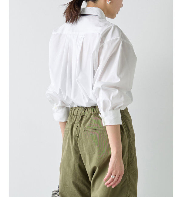  「タイ付きブロードシャツ」|シャツ・ブラウス|