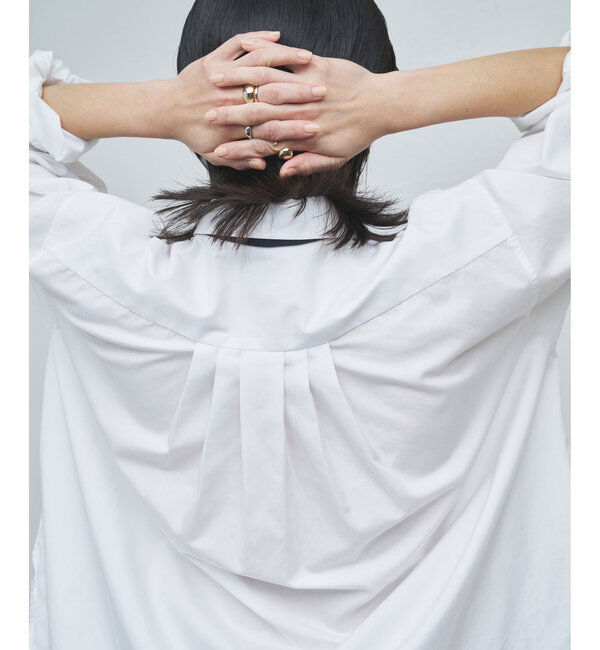  「タイ付きブロードシャツ」|シャツ・ブラウス|