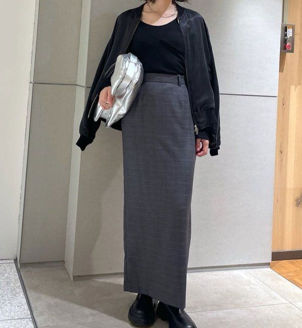  「キュプラサテンブルゾン」|ベスト・ジレ|