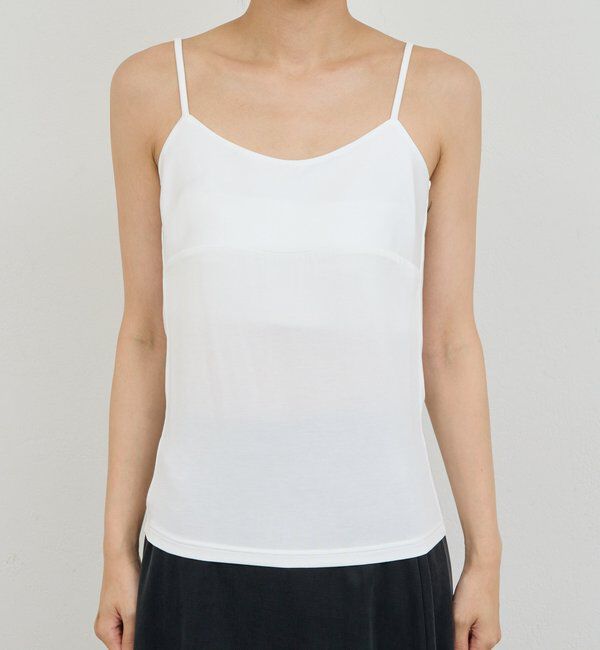  「サテンコンビキャミソール」|Tシャツ・カットソー|