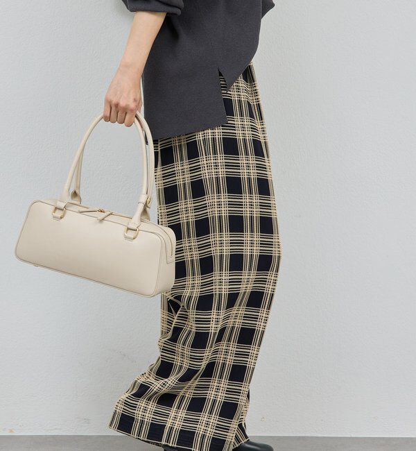  「ステッチチェックパンツ」|チノ|