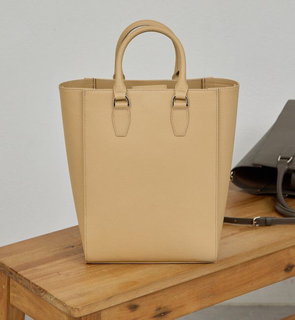  「【2.718】エンボストートBAG」|トートバッグ|ベージュ