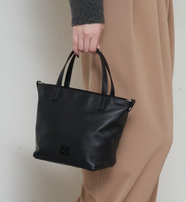  「レザー2WAYミニトートバッグ」|トートバッグ|