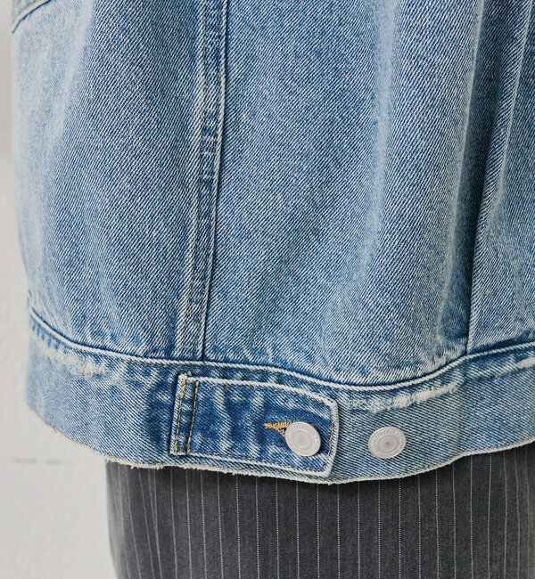  「オーバーデニムジャケット」|デニムジャケット|