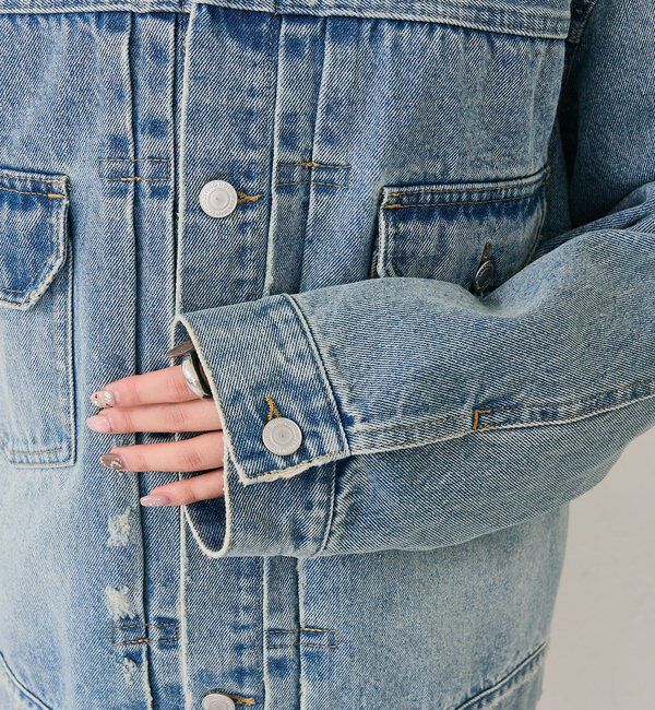  「オーバーデニムジャケット」|デニムジャケット|