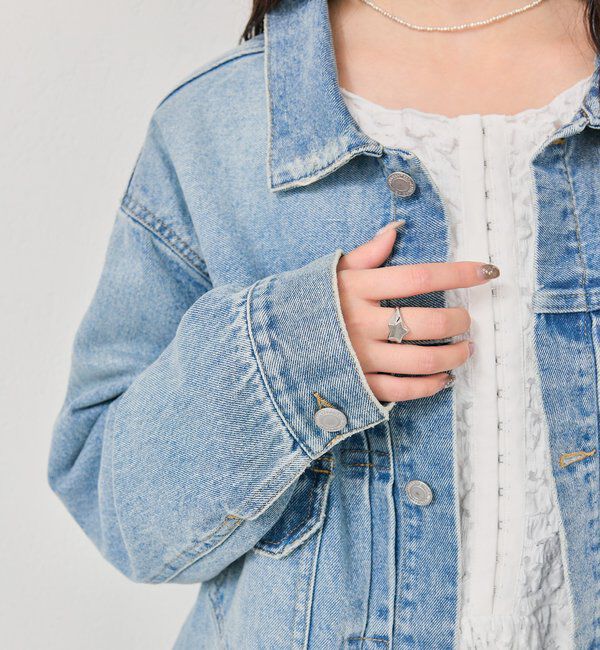  「オーバーデニムジャケット」|デニムジャケット|