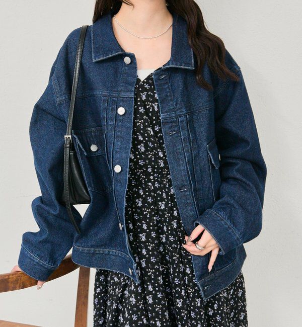  「オーバーデニムジャケット」|デニムジャケット|