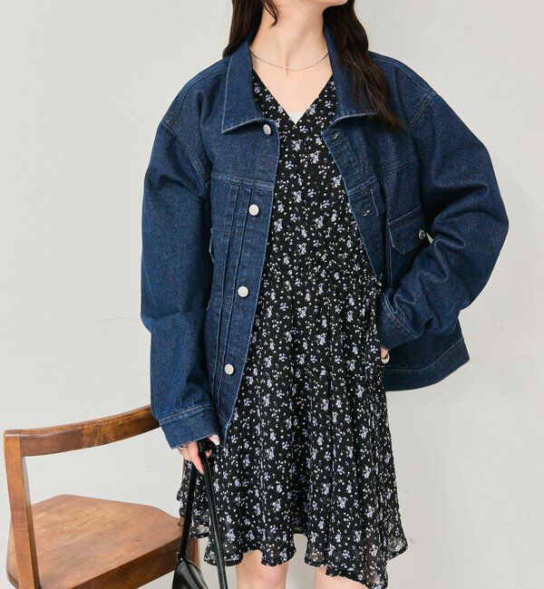  「オーバーデニムジャケット」|デニムジャケット|