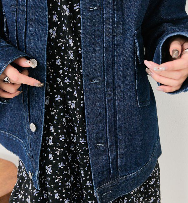  「オーバーデニムジャケット」|デニムジャケット|