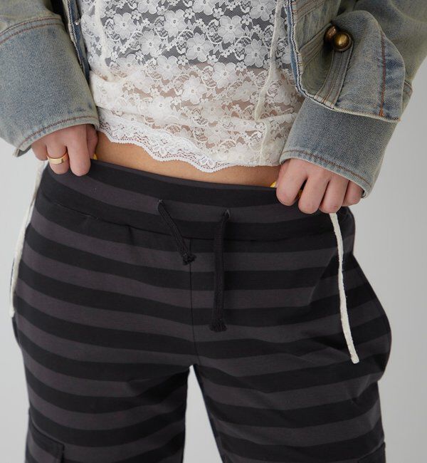  「カットボーダーカーゴパンツ」|チノ|