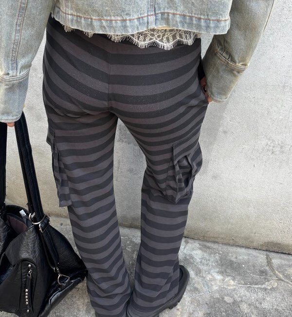  「カットボーダーカーゴパンツ」|チノ|