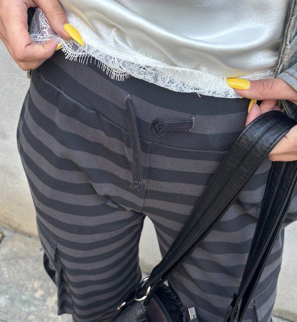  「カットボーダーカーゴパンツ」|チノ|