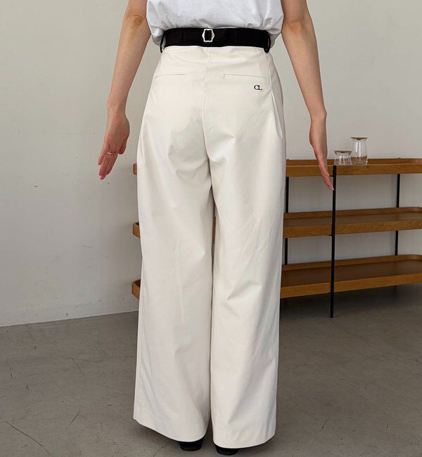  「〈C.L〉バイカラーウエストパンツ」|チノ|