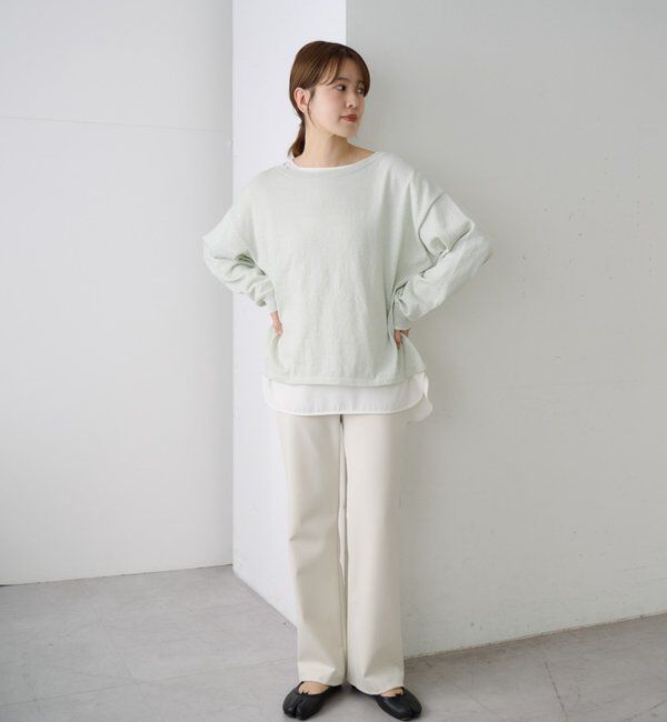  「シアーワイドニット」|ニット・セーター|