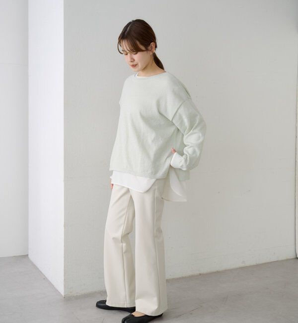  「シアーワイドニット」|ニット・セーター|