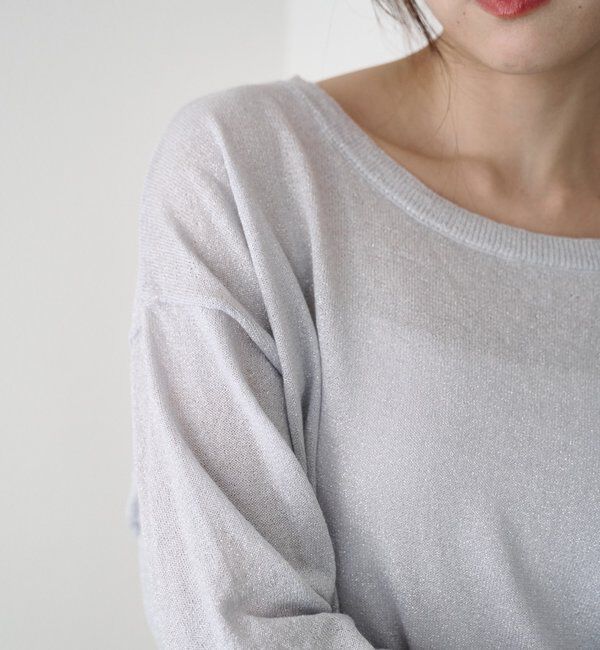  「シアーワイドニット」|ニット・セーター|