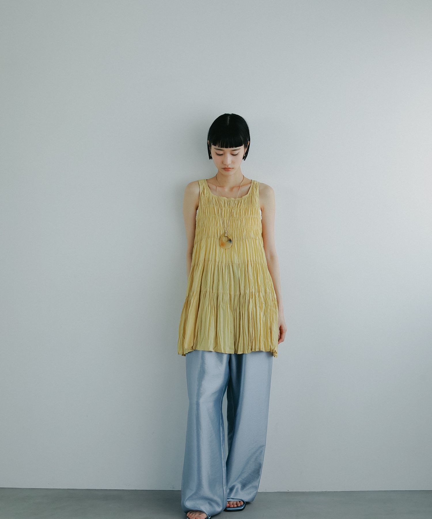 A part by 「シャーリングチュニック」|シャツ・ブラウス|