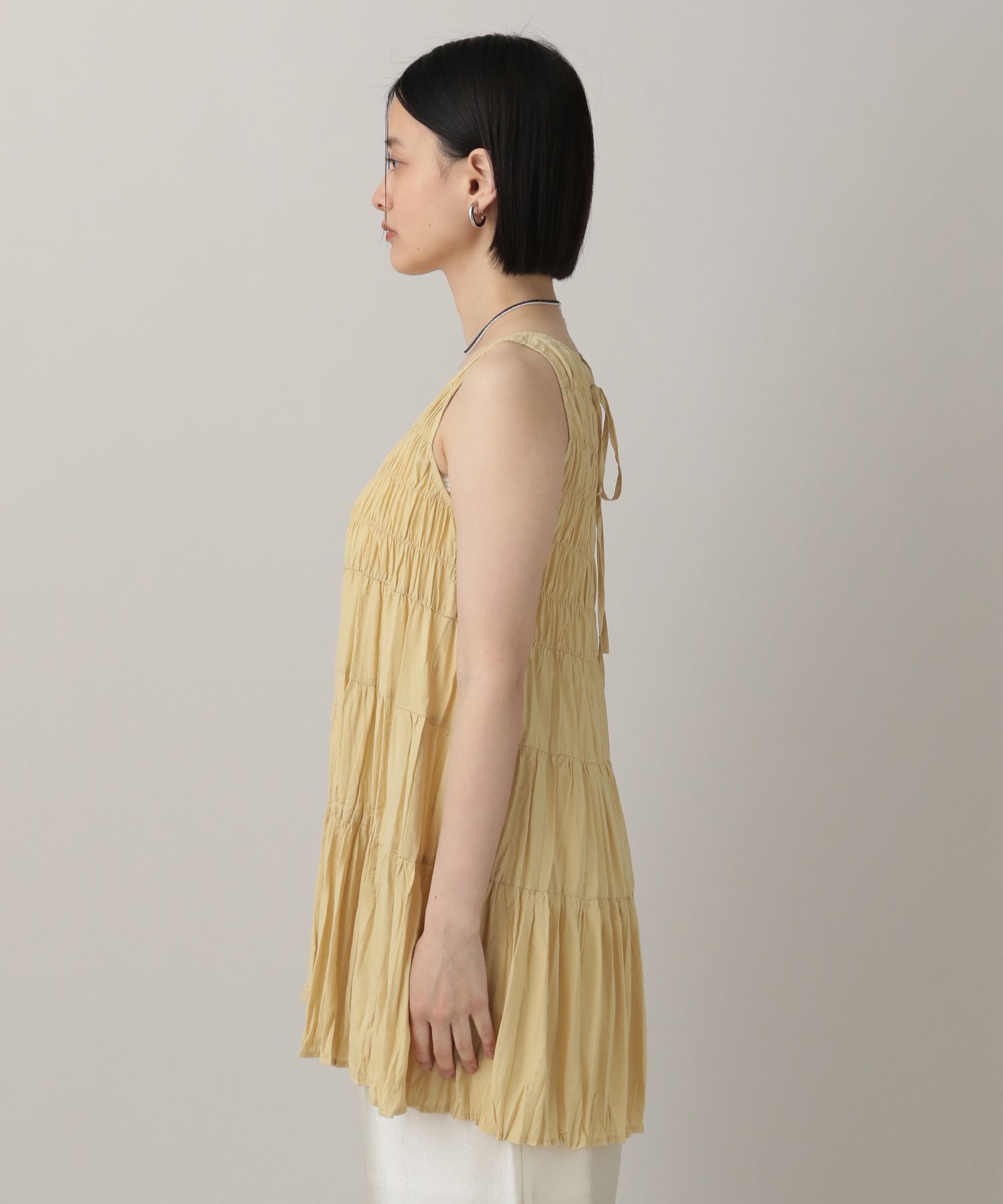 A part by 「シャーリングチュニック」|シャツ・ブラウス|