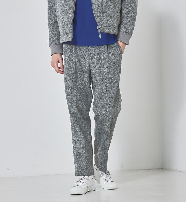 ABAHOUSE「【セットアップ対応】ウーリッシュ サイドライン 1タック パンツ」|その他|