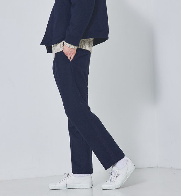 ABAHOUSE「【セットアップ対応】ウーリッシュ サイドライン 1タック パンツ」|その他|