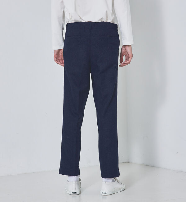 ABAHOUSE「【セットアップ対応】ウーリッシュ サイドライン 1タック パンツ」|その他|