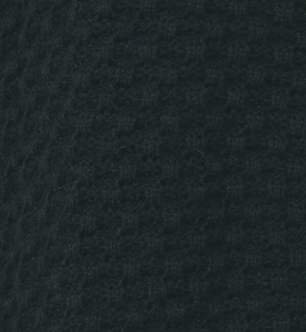 ABAHOUSE「【WEB限定】リップル編みモックネックニット/ アンサンブル/ユニセックス/Re」|ニット・セーター|