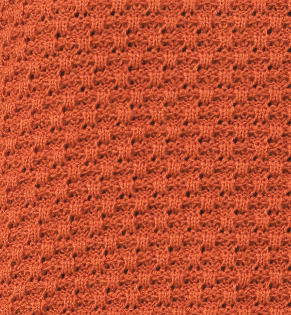 ABAHOUSE「【WEB限定】リップル編みモックネックニット/ アンサンブル/ユニセックス/Re」|ニット・セーター|