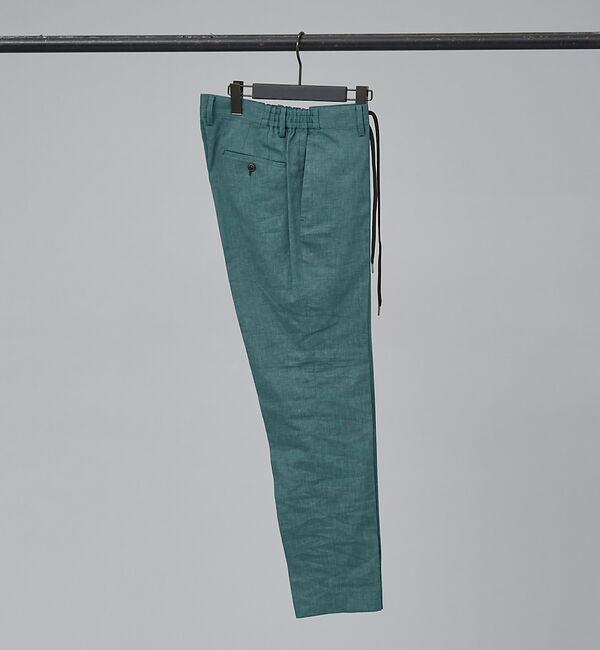 ABAHOUSE「【セットアップ対応】ソロストレッチ リネン テーパード パンツ / スラックス」|スラックス|