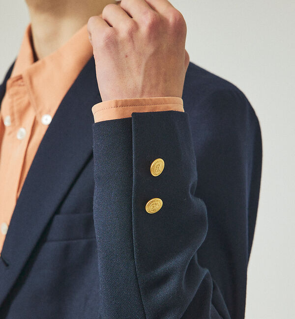 ABAHOUSE「【40周年】T/Wツイル ネイビーブレザー」|その他|