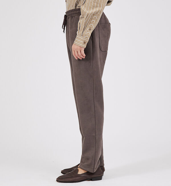 ABAHOUSE「【セットアップ対応】ネオスエード スリムイージーパンツ / シルキータッチ」|その他|