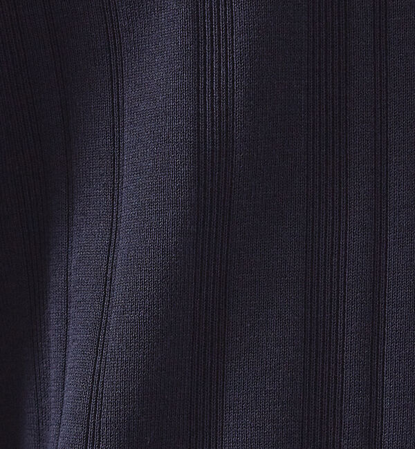 ABAHOUSE「ランダムストライプ 総針プルオーバーニット / クルーネック」|ニット・セーター|