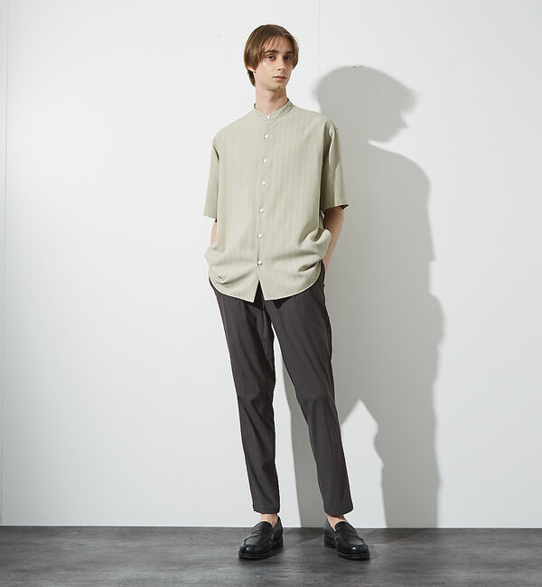 ABAHOUSE「【常に適温 / 37.5 Technology】 1プリーツ イージーパンツ/ハ」|その他|