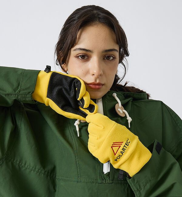 ABAHOUSE「【POLARTEC/ポーラックス】GLOVE/グローブ」|手袋|