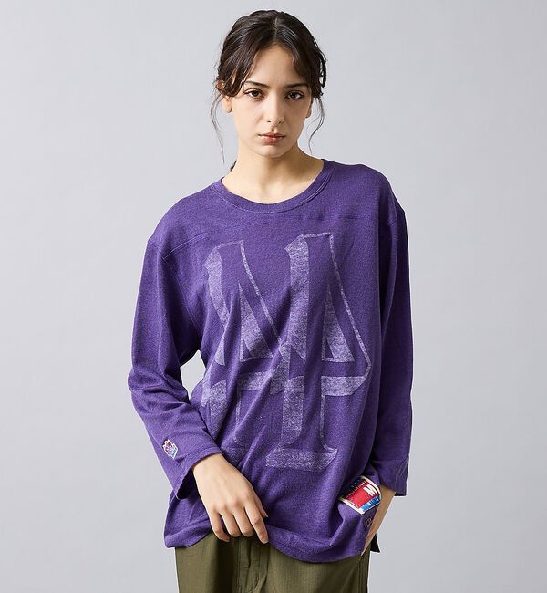 ABAHOUSE「【Deus Ex Machina / デウスエクスマキナ】 Futile Eff」|Tシャツ・カットソー|バイオレット