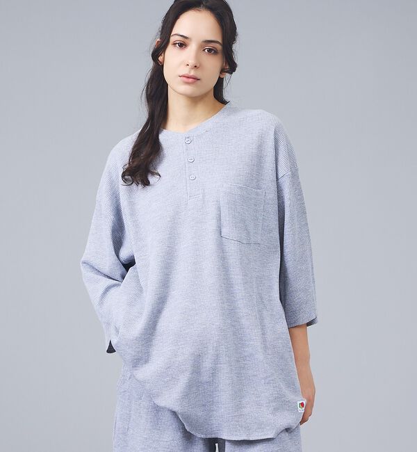 ABAHOUSE「【FRUIT OF THE LOOM/フルーツ・オブ・ザ・ルーム】ヘンリーワッフ」|Tシャツ・カットソー|