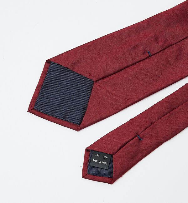 ABAHOUSE「【シルク100％】 無地 ソリッドタイ」|ネクタイ・蝶ネクタイ|