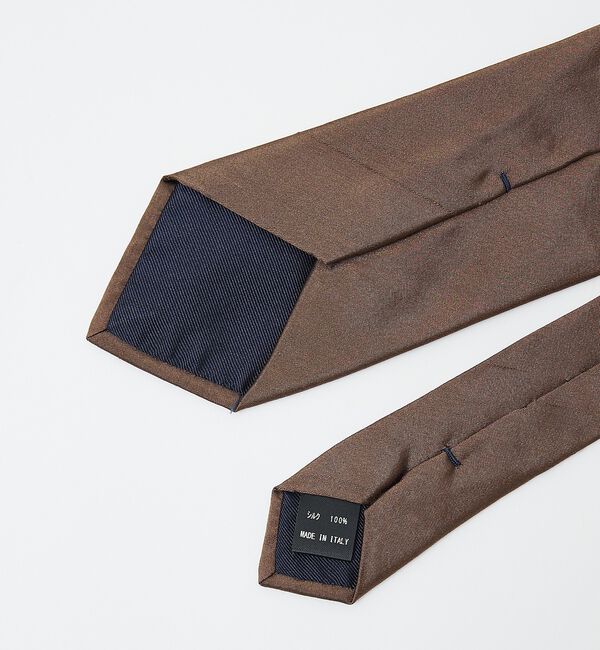 ABAHOUSE「【シルク100％】 無地 ソリッドタイ」|ネクタイ・蝶ネクタイ|