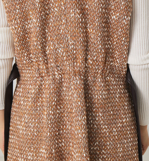 qualite「ツイードジレ」|ベスト・ジレ|