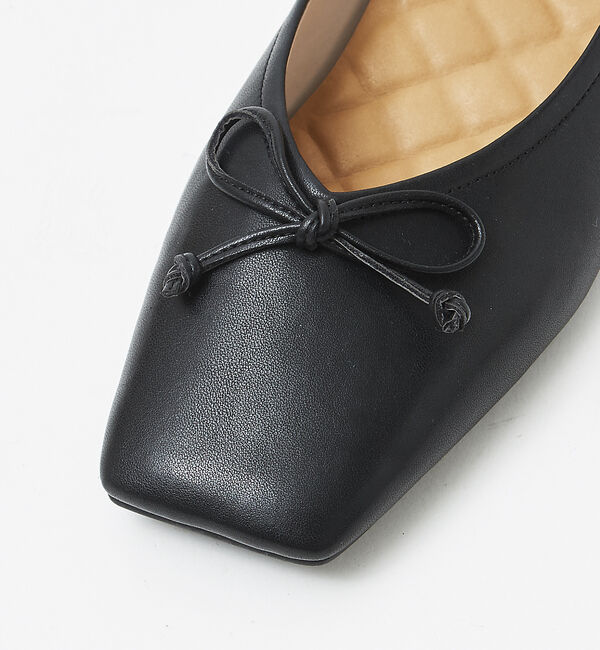 AU BANNISTER「【最高バレエ】スクエアトゥ バレエシューズ」|バレエシューズ|