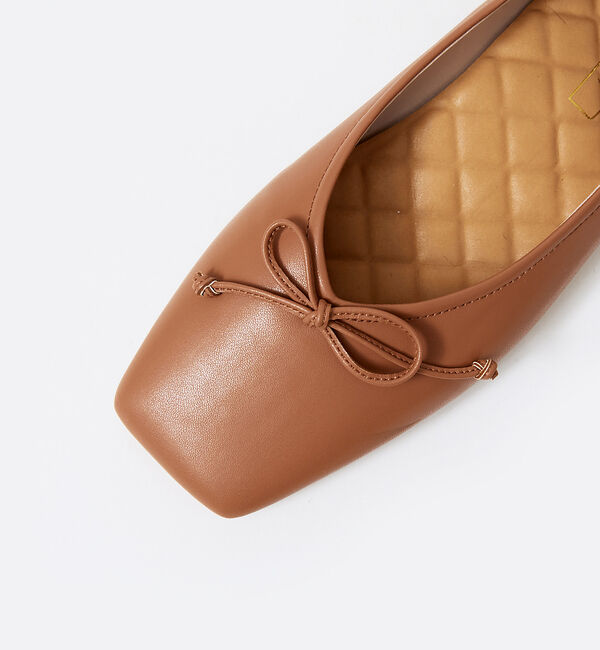 AU BANNISTER「【最高バレエ】スクエアトゥ バレエシューズ」|バレエシューズ|