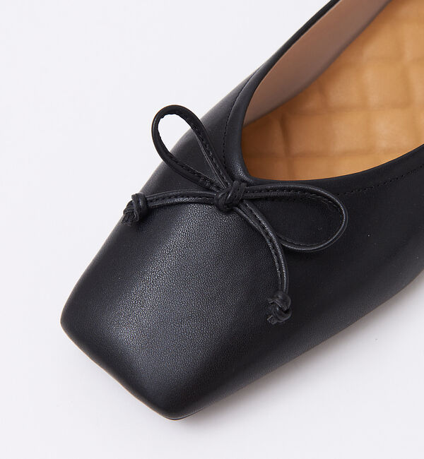 AU BANNISTER「【最高バレエ】スクエアトゥ バレエシューズ」|バレエシューズ|