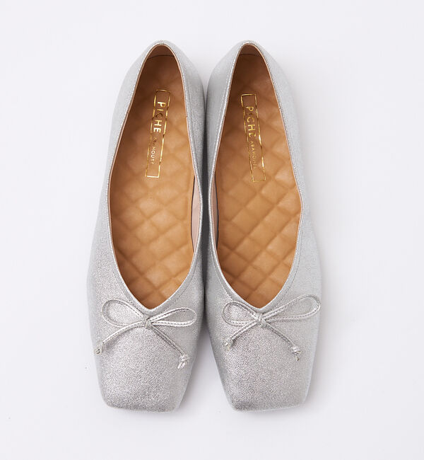 AU BANNISTER「【最高バレエ】スクエアトゥ バレエシューズ」|バレエシューズ|