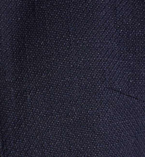 abahouse mavie「綾織ツイードジャケット」|ノーカラージャケット|