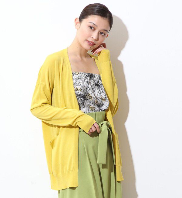  「サマーカーディガン」|カーディガン|イエロー