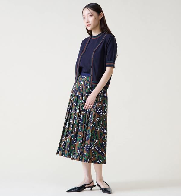 TIARA「トリプルラインカーディガン」|カーディガン|