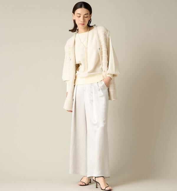 Liesse「ツイーディーニットベスト」|ベスト・ジレ|