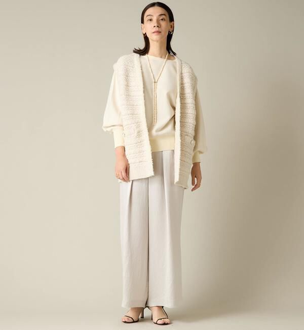 Liesse「ツイーディーニットベスト」|ベスト・ジレ|